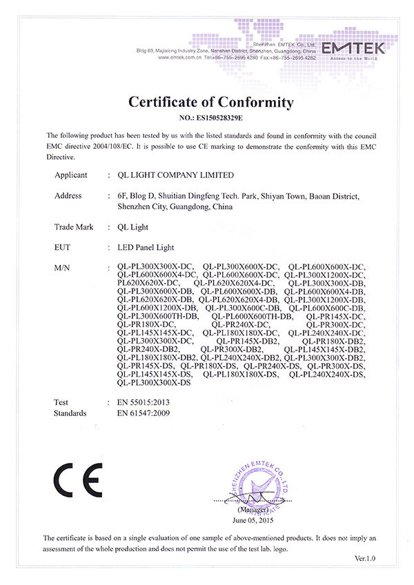 LED-Panel-Light-CE