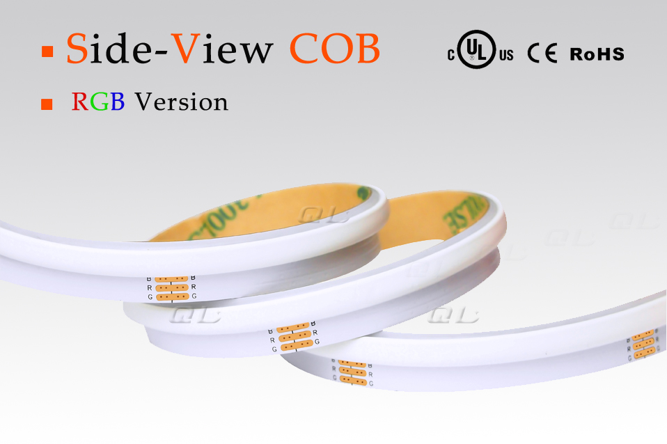 Side-View RGB COB LED Strips