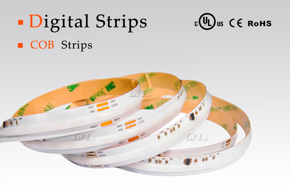 RGB Digital COB LED Strips